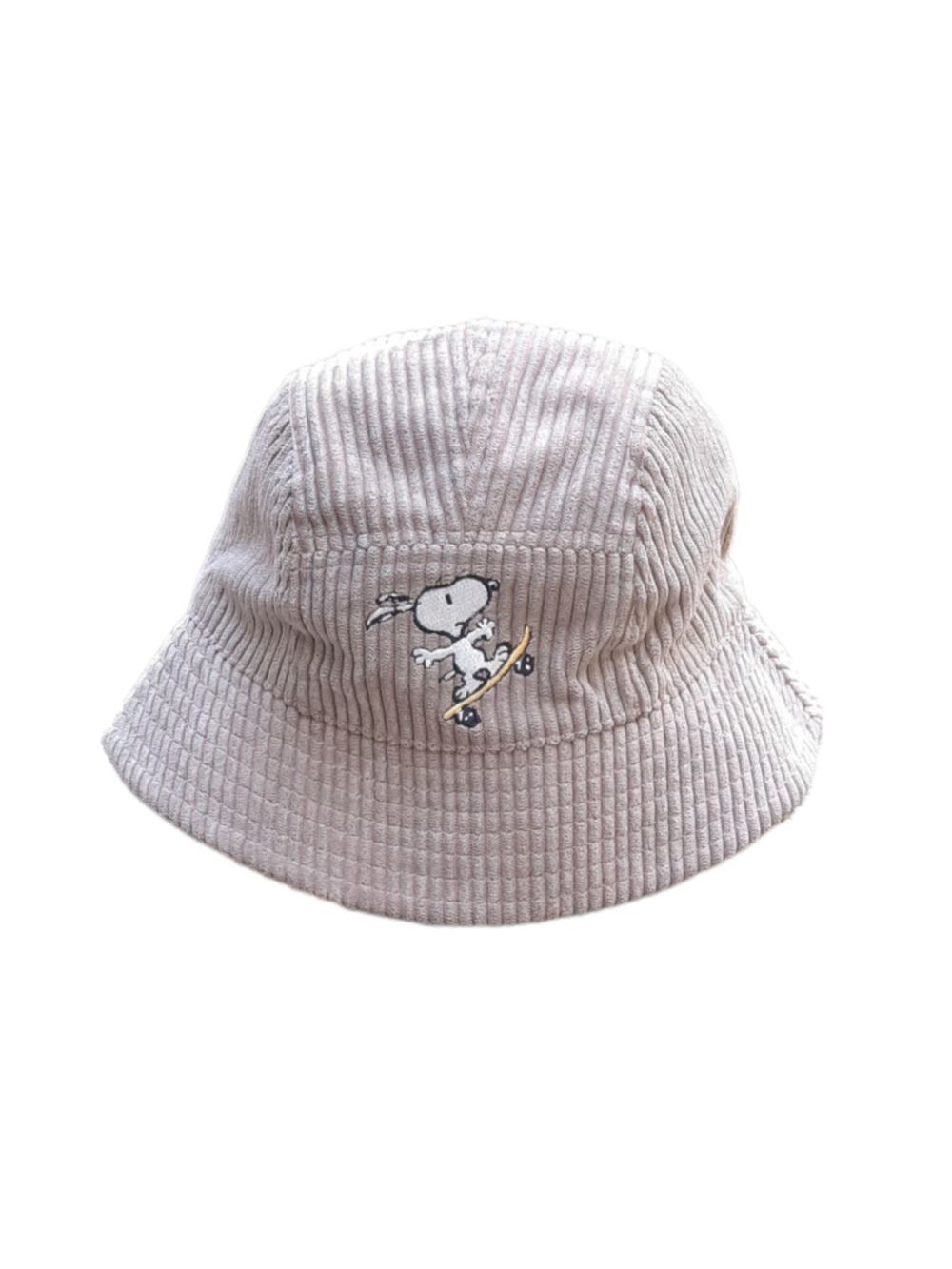 Zara X PEANUTS Snoopy Corduroy Bucket Hat LIMITED EDITION